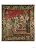 The Abdication of Charles V from "The Tapestry of Charles Quint", circa 1630-40