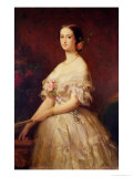 Buy Portrait of Empress Eugenie 1854 at AllPosters.com