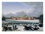 Buy Sleigh Race at the Petrovsky Park in Moscow, 1848 at AllPosters.com