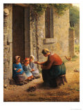 Buy Feeding the Young, 1850 at AllPosters.com