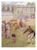 Buy Napoleon Playing with the King of Rome Illustration from "Bonaparte" by G. Montorgueil, 1910 at AllPosters.com