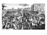 Buy The Congestion in Paris, Pont Neuf from the Rue Dauphine at AllPosters.com