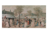 Buy The Palais Royal Garden Walk, 1787 at AllPosters.com
