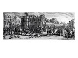 Buy The Destruction of a Monastery, Plate 6 from "The Miseries and Misfortunes of War" at AllPosters.com