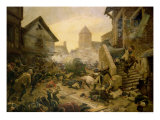 Buy Combat at Cholet, or the Suicide of General Moulin in 1794, 1900 at AllPosters.com