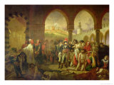 Buy Napoleon Bonaparte Visiting the Plague Stricken of Jaffa, 11th March 1799, 1804 at AllPosters.com