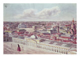 Buy Panorama of Moscow, Depicting Department Store "Gum" and the Bolshoi Theatre in Red Square, 1819 at AllPosters.com