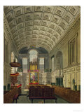 Buy The German Chapel, St. James's Palace, from "The History of the Royal Residences", 1819 at AllPosters.com