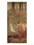 Buy The Childhood of St. Genevieve at AllPosters.com