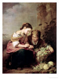 Buy The Little Fruit-Seller, 1670-75 at AllPosters.com