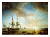 Buy Expedition of Robert Cavelier de La Salle in Louisiana in 1684, 1844 at AllPosters.com