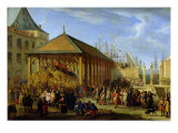 Jean-Baptiste Colbert Marquis de Seignelay and Louis Victor de Rochechouart Duc de Vivonne, c. 1679 Giclee Print