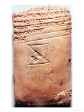Tablet with Cuneiform Script, circa 1830-1530 BC