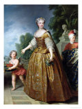 Buy Portrait of Marie Leczinska after 1725 at AllPosters.com