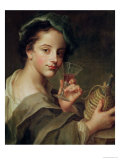 Buy Woman with a Glass of Wine at AllPosters.com