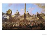 Buy Entry into Rome of Jerzy Ossolinski Emissary of Wladyslaw IV of Poland with Pope Urban VIII 1779 at AllPosters.com