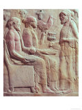 Plaque Depicting an Offering, circa 450 BC