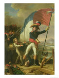 Buy General Augereau on the Bridge at the Battle of Arcola on the 15th November 1796 at AllPosters.com