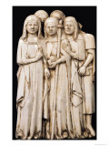 Buy Alinorda, Sister of Pope Clement VI and Her Children, from the Tomb of Clement VI, La Chaise-Dieu at AllPosters.com