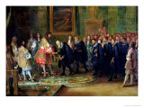 Buy The Reception of the Ambassadors of the Thirteen Swiss Cantons by Louis XIV at the Louvre at AllPosters.com