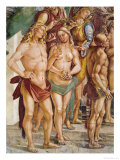 Buy Couple Crowned by Angel, Detail fof the "The Elect," Chapel of the Madonna Di San Brizio, 1499-1504 at AllPosters.com