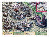 Fighting off the Coast of Gibraltar, Printed on 25th May 1607
