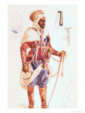 Spahi with His Sword, circa 1854