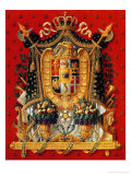Buy Coat of Arms of Italy, Design for a Tapestry, 1808 at AllPosters.com
