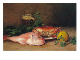 Buy Crab and Red Mullet at AllPosters.com