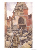 Buy British Soldiers in the Ruins of Peronne, 1917 at AllPosters.com