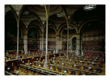 Buy Interior of the "Salle des Imprimes", 1868 at AllPosters.com