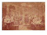 Buy Interior of the Cafe Manouri, circa 1775 at AllPosters.com