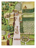 The Village of Secoton, from 