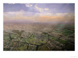 Buy General View of Paris from a Hot-Air Balloon, 1855 at AllPosters.com
