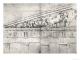 Buy Study of a Pediment from the Parthenon at AllPosters.com