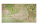 Buy Map of New Discoveries in the North of the South Sea, East of Siberia and West of New France, 1731 at AllPosters.com