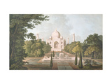 The Taj Mahal, Agra, from the Garden, Published 1801