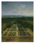 Buy Promenade of Louis XIV in the Gardens of the Grand Trianon, 1713 at AllPosters.com