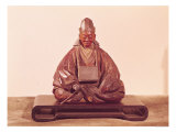 Buy Seated Statue of Basho Edo Period at AllPosters.com