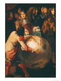 Buy Jean-Baptiste Colbert Presenting the Members of the Royal Academy of Science to Louis XIV, 1667 at AllPosters.com