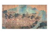 The Emperor Kiang Hsi on Tour in the Southern Provinces, 1699