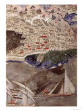 Buy The Ottoman Fleet Blocking the Port of Marseille in 1454 at AllPosters.com