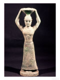 Statuette of an Offering Bearer with a Votive Inscription, from Uruk