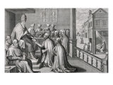 Buy Pope Paul III Receiving the Rule of the Society of Jesus, 1540 at AllPosters.com