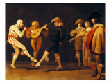 Farce Actors Dancing Giclee Print