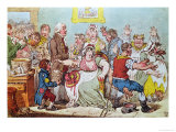 The Cow Pock or the Wonderful Effects of the New Inoculation, Published by H.Humphrey, 1809