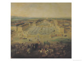 Buy The Chateau de Versailles and the Place D'Armes, 1722 at AllPosters.com