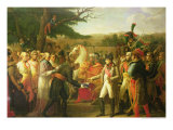 Buy Napoleon Bonaparte Receiving the Keys of Vienna at the Schloss Schonbrunn, 13th November 1805, 1808 at AllPosters.com