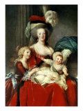 Buy Marie-Antoinette and Her Four Children, 1787 at AllPosters.com