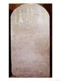 Victory Stela of Merneptah Known as the Israel Stela, from the Mortuary Temple of Merneptah